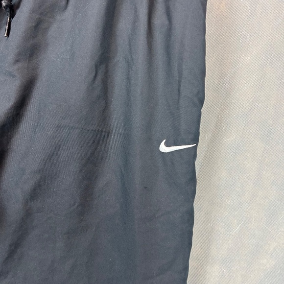 Nike Track Pants Mens XL Mesh Lined Windbreaker Wind Baggy Y2K 446414-012 Preown - Picture 2 of 9